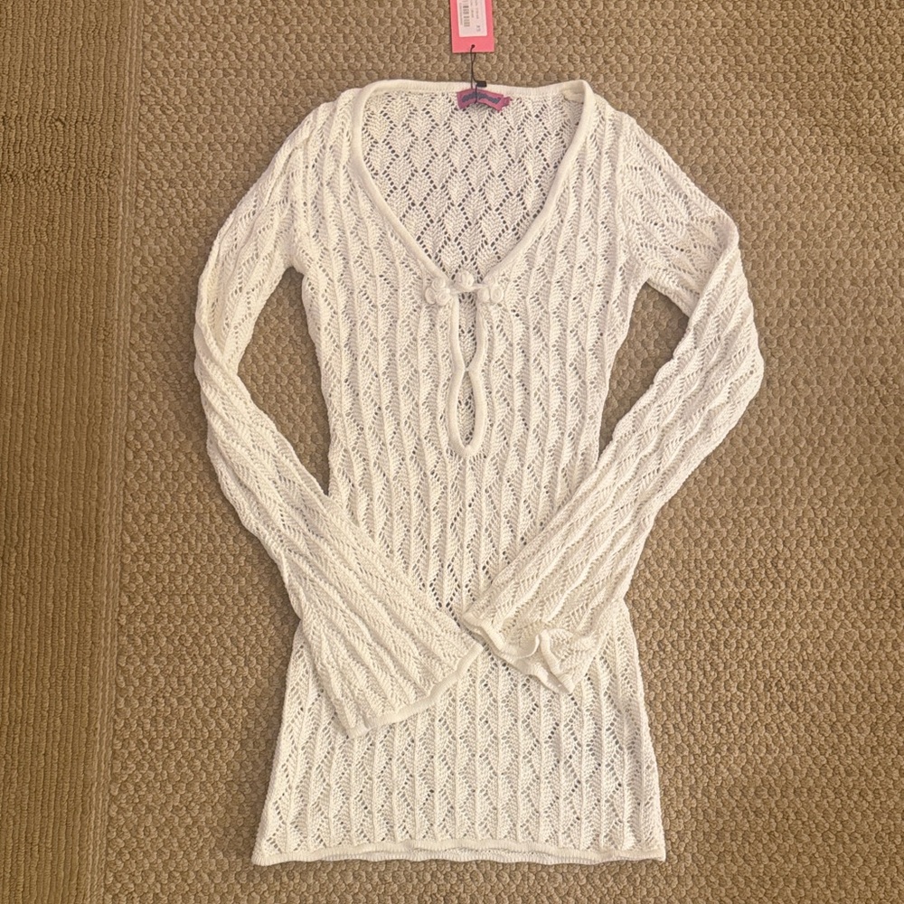 Edikted Long Sleeved Swim Coverup